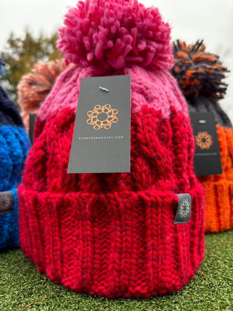 Eighteen Bobble Hat